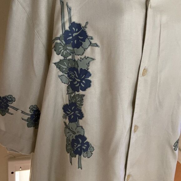 Pineapple Connections Men's Casual Button Down Short Sleeve Hawaiian Shirt XL - Picture 3 of 5